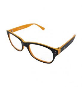 LA Cool LA9066 C4 Orange Eye Glasses