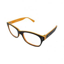 LA Cool LA9066 C4 Orange Eye Glasses