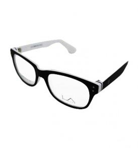 LA Cool LA9066 C2 White Eye Glasses