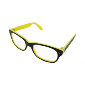 LA Cool LA9066 C3 Yellow Eye Glasses