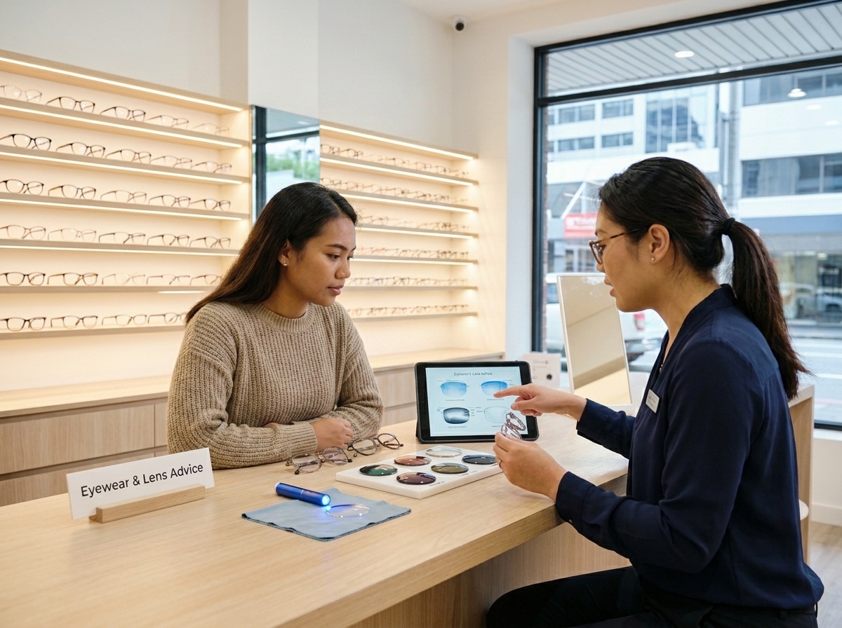 Prescription glasses and eyewear products at CK Optometrist